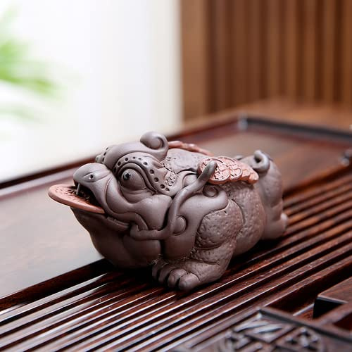 EGLUCK Keramik Chinesischen Stil Tee Zeremonie Porzellan Tee Haustier Kreative Tier Frosch Kung Fu Tee Tee Zubehör