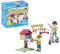 Playmobil 71511 Boîte à Livres avec Maman et Enfant, Mini bibliothèque - Gamme Tiny House fabriquée avec Plus de 80% de matériaux recyclés ou biosourcés en Moyenne - Univers myLife Dès 4 Ans