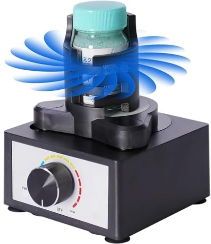 Farbschüttelmischer, Labor-Vortex-Shaker, 3-Gang-Einstellung, DIY-Modell-Farbschüttler zum Mischen von Pigmentfarben, für Labor, Nagellack, Wimpernkleber, Acrylfarben, Modellfarben