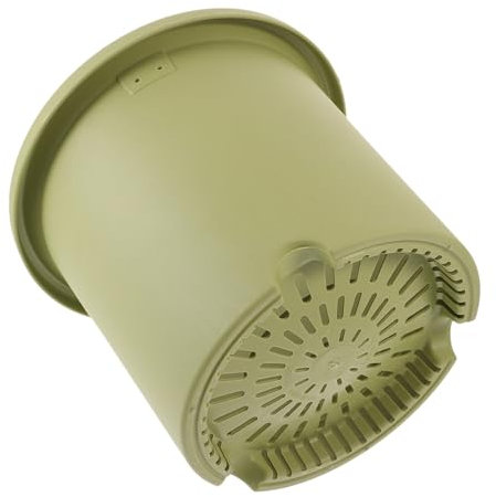Toyvian Grand Pot de Fleurs Plastique pour Plantes Design Moderne Utilisation Intérieure Extérieure Jardinage Décoration