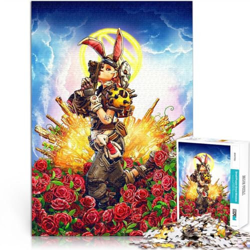 Adult Jigsaw Puzzles 2000 Pieces Tiny Tina Roses Made of cardboard for ages 14 and over Practical game Christmas game Presents for Women。size：70x100cm/27.5x39.3inch