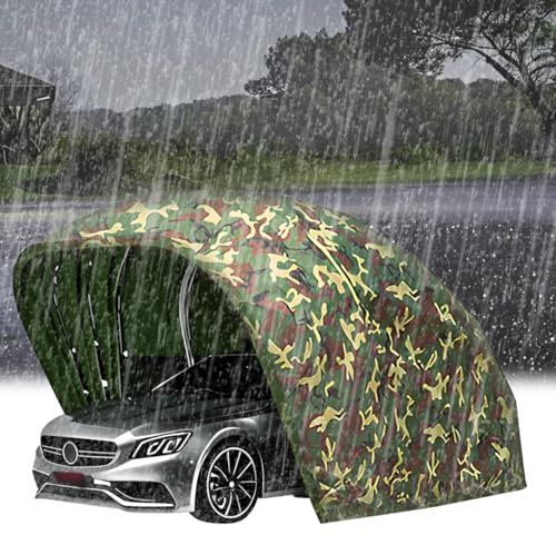 Toldo retráctil semiautomático para cochera, carpa de alta calidad para vehículos, incluyendo coches, motocicletas y bicicletas
