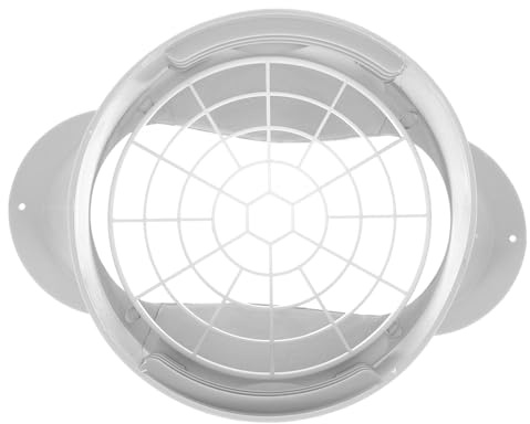 SHINEOFI Adaptateur à Embout Plat Connecteur en Plastique D'échappement avec Filet pour Tuyau D'échappement en Plastique pour Climatiseur Mobile, pour Ambiance Estivale
