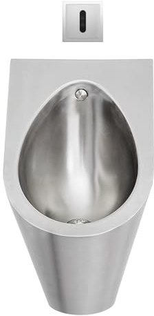 Urinario De Acero Inoxidable 304 Para Hombres, De Pared, Para Baño Masculino, Diseño Antiolor, Drenaje Vertical Y Descarga De Alta Eficiencia