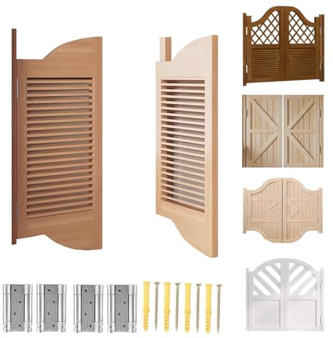 Porta Saloon Porte Del Saloon Bar Western, Porta Battente Interno Divisoria, 70cm 80cm 94cm 109cm Porte Oscillanti per Caffè Scale Da Cucina