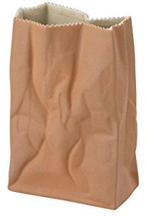 Rosenthal Tütenvase braun 18 cm