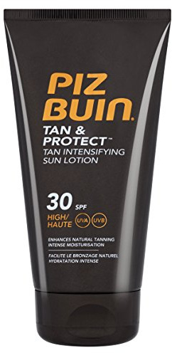Piz Buin Lozione Intensiva Tan & Protect, 150ml