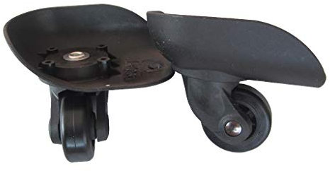 D DOLITY 2 Stück Ersatz Wheels Rollen Ersatzrad Reparatur Zubehör für Gepäck-Koffer Trolley Reisekoffer - Typ 7