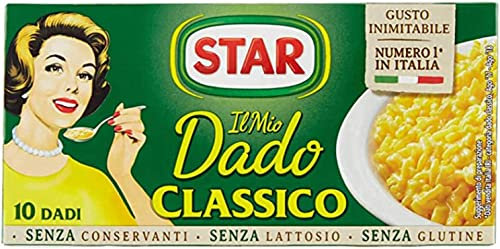 SKUURTFR 6x Star classico dado brodo Suppenwürfel Brühe klassisch reich an Geschmack 10 pz