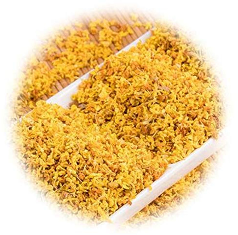 Té de hierbas chino Osmanthus dulce Flor Té Nuevo té perfumado Té verde Cuidado de la salud Flores Té de Comida verde saludable (500)