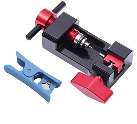 Bicycle Hydraulic Hose Fitting Insert Tool,Upgraded Needle Driver Insertion Tool,with Hydraulic brake Hose Cutter