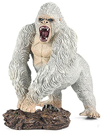 JOKFEICE Animal Figures Realistic Gorilla Figures Action Model Science Project, Learning Educational Toys, Birthday Gift, Cake Topper for Kids (Including Base)