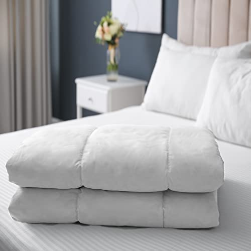 Banzaii piumino Matrimoniale 250x200 cm leggero per primavera estate 100% microfibra made in Italy