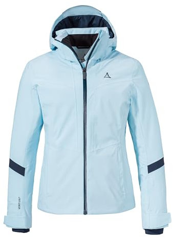 Schöffel Damen Jacket Kanzelwand L Ski, Airy Blue, 36 EU