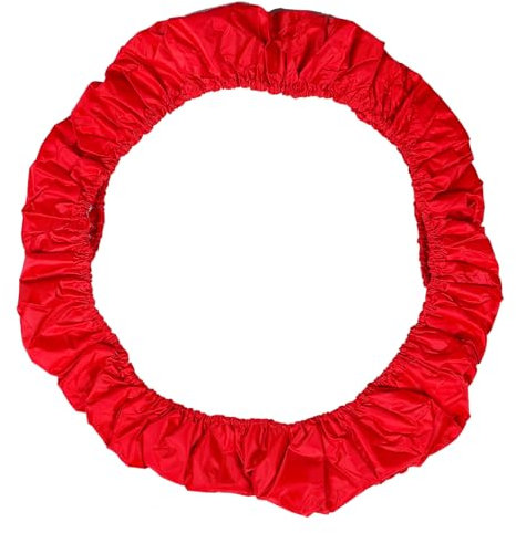 Supvox Runde Trampolin Schutzabdeckung 40 Zoll Rot, Ersatz Zubehör