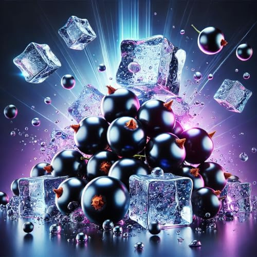 Ice Cassis - grosella negra aroma concentrado - Vegano - Sasami - 10ml