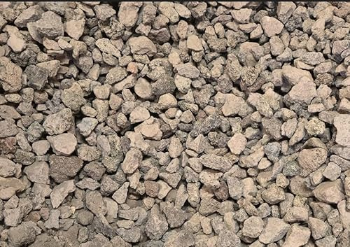 Der Naturstein Garten Lava Basalt Gemisch aus der Eifel 16/32 mm – Gartendekoration, Pflanzgranulat zur Bodenabdeckung