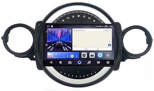 JYZHAO para BMW Mini R56 R60 2007-2015,Autorradio Android 11 de 9 Pulgadas con Navegación GPS,Bluetooth,Wi-Fi,4G,Bluetooth,Mirror Link,Radio Integrada Reproductor Vídeo,Conectar y Usar,T9