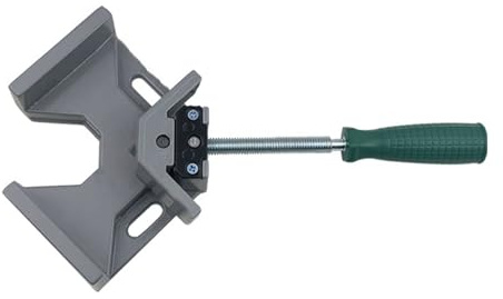 Soportes versátiles de ángulos rectos, pequeños diseños, abrazaderas de ángulo recto de aluminio, fácil de operar para oficina, hogar y escuela, dispositivo de sujeción portátil