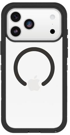 OtterBox Schutzhülle für iPhone 17 Pro Max Defender Series Pro XT – Dunkle Seite – Schwarz – robuste, robuste und langlebige iPhone-Hülle, zum Aufstecken auf MagSafe