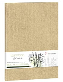 Hahnemühle Skizzenbuch Bamboo 105g/m², DIN A5, 64 Blatt, Portraitformat, naturweiß