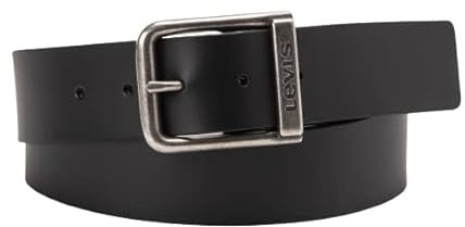 Levi's Alderpoint, Cinturón Hombre, Negro (Regular Black), 95