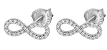 Lotus Silver Boucle D'Oreille Femme Argent Infini Strass - LP1253-4/1