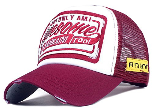 Trucker Mesh Baseballcap Awesome Distressed Snapback Vintage Used Look Retro Sommer Oldschool Kappe Mütze Cap Schirmmütze Basecap