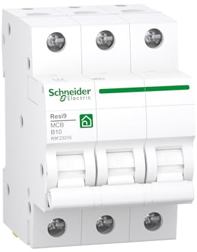 Schneider Electric Leitungsschutzschalter Resi9, 3-polig, R9F23310 | 10A, B-Charakteristik, 6kA