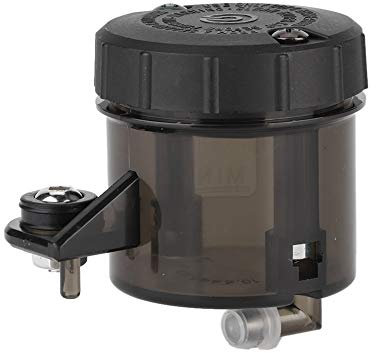 Gorgeri Tanque de líquido de freno de motocicleta, taza de aceite de tanque de embrague de tanque de líquido de freno de motocicleta universal