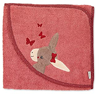 Sterntaler Asciugamano con cappuccio Emmilius, 100 x 100 cm, colore: verde