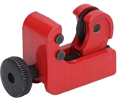 Risegun Mini Rohrschneider 3-22mm, Rohrabschneider Kupferrohr Schneider Schneidwerkzeuge für Weiches Kupfer Aluminium