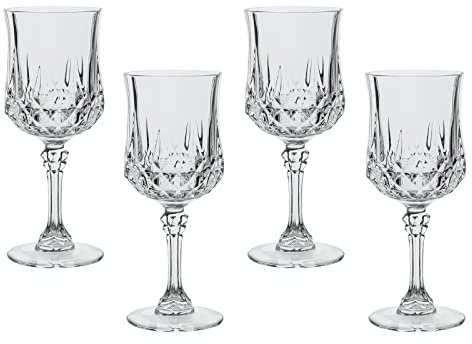 Verres À Champagne, Verres À Vin Rouge, Flûtes À Champagne Modernes for La Maison, Les Fêtes, Les Mariages, Verres À Cocktail, Verre À Vin Cristal, 4 Pièces Verres À Vin Blanc Verres à vin rouge