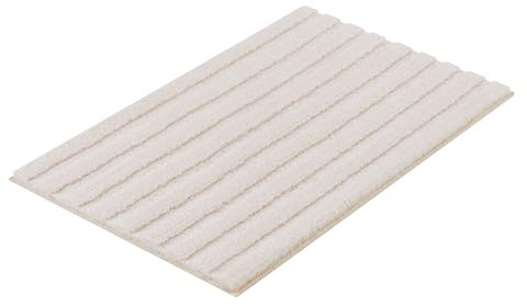 Kleine Wolke Badteppich Cord, 70x120 cm, Sandbeige
