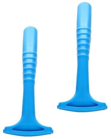 Mikinona Leva Calli Piedi 2 Pezzi, Lima per Pedicure Riutilizzabile, Compatta e Leggera, in Plastica e Metallo, per Casa e Salone