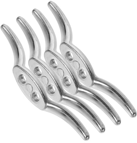 HOLIDYOYO 4pcs Blind Cord Cleats Window Cord Safety Hooks Accessories for Curtain Rope Management and Child Safety in Home Use