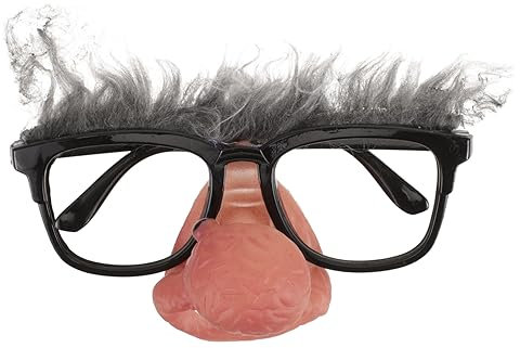ORFOFE Lustige Clown Nase Mit Brille Großzügiges Party Requisit Für Halloween Und Karneval Professionelle Kostü Accessoires Für Unvergessliche Feiern