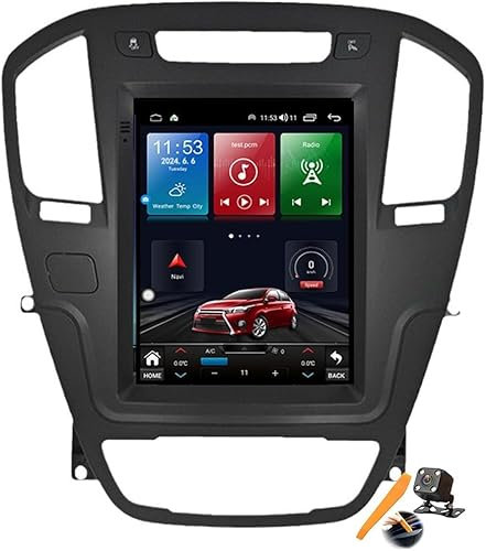 Bilstereo Android 14.0 Radio För O-pel Insignia 2008-2013 Gps Satellitnavigering 9,7'' Pekskärm Mp5 Dvd Multimedia Videospelare Fm Bt-mottagare Med Carplay 4g 5g(Color:TS5)