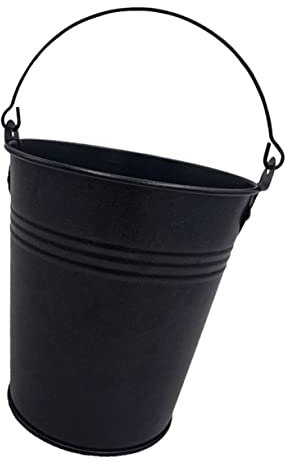 Abaodam Secchio per Grasso da Barbecue Contenitore Olio per Esterna Accessorio Pratico per Uso Prolungato