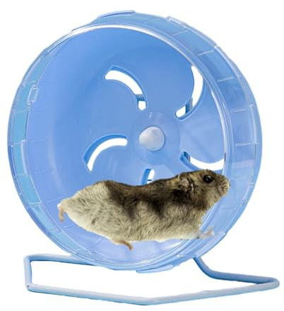 Hamsterhjul – PVC tyst husdjursrulle | löpning träningsleksak – 4