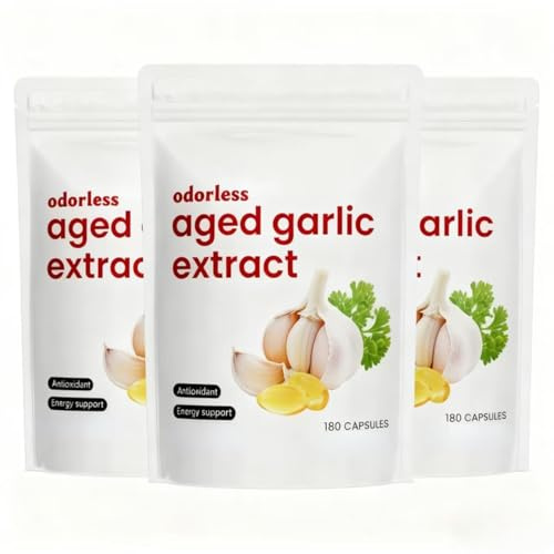 Extracto De Ajo AñEjo - 7500 Mg Sin Olor,（3Pcs）