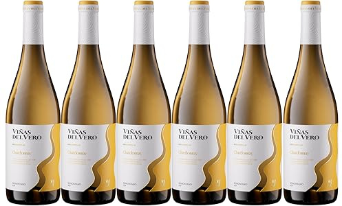 Viñas Del Vero Chardonnay Colección - Vino D.O. Somontano - 6 botellas de 750 ml - Total: 4500 ml