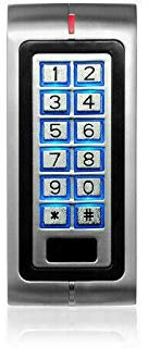 Dieffematic Tastiera Numerica Accessibile con Connessione RF, Ideale per Automazioni e Accessi, Argento, Plastica