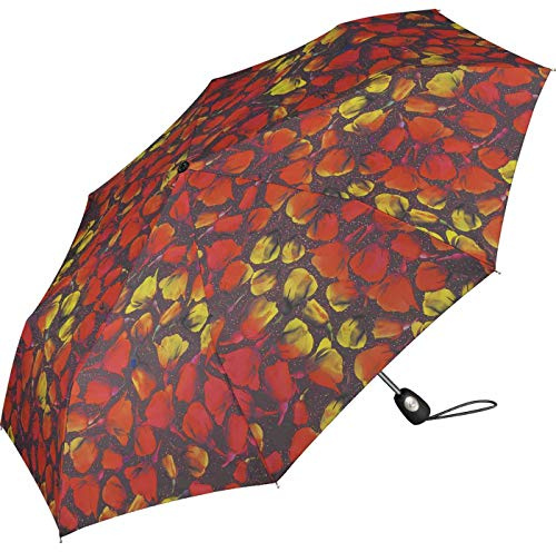 Pierre Cardin Taschenschirm Easymatic Light Blossom Brown