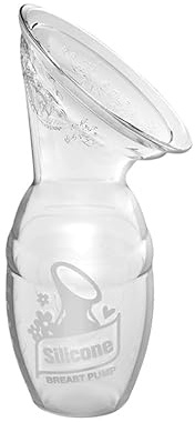 Haakaa Silikon Milchpumpe 100 ml – Manuelle Stillhilfe ohne Strom