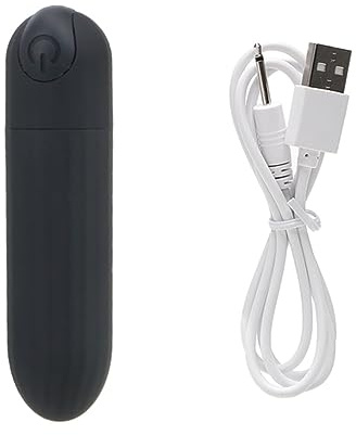 Vibreur Mini vibrateur de balle puissant, jouet sexuel point G pour femmes, Charge USB clitoridien, œuf de saut noir Pour femmes
