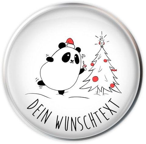 Mr. & Mrs. Panda Stöpsel Waschbecken Panda Weihnachtszeit - Personalisierte Geschenke, Personalisierung, Abfluss, Wunschtext, Selbst Gestalten, Stopfen