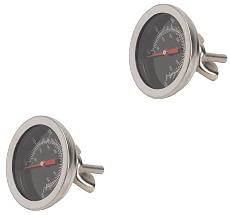 PRETYZOOM 2stücke Ofenthermometer Bimetallisch Für Präzise Temperaturmessung Für Heimgebrauch Grill Und Backofen Und Leicht Einfach Abzulesen