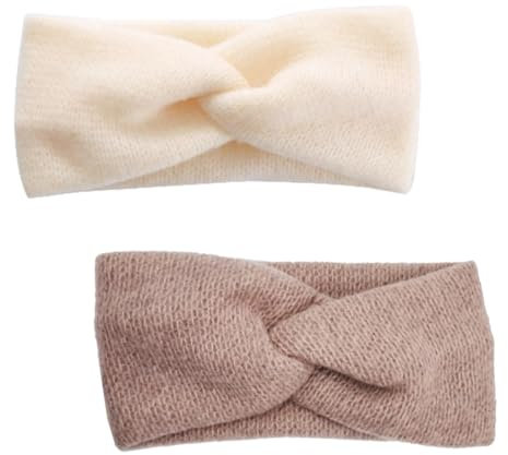 Tomedeks 2 Stück Stirnband Kinder, Papierdrachen Kinder Haarband Aus Strick, Bequem & Stilvoll Mit Knoten, Stirnband Baby Mädchen, Stirnband Mädchen, Perfektes Accessoire Für Jungen Und Mädchen