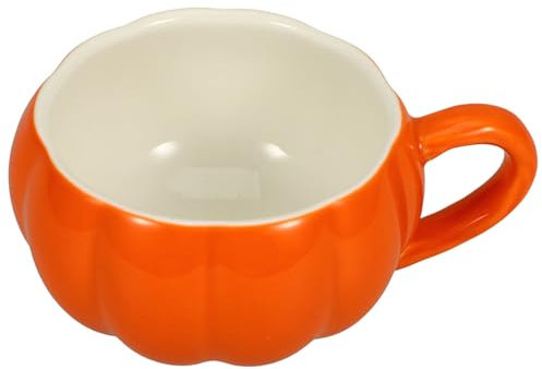 Cabilock Tasse De Citrouille Tasse À En Céramique Action De Grâces Jack O Lanterne D'eau De Lait s D'automne Amusantes Avec Poignée Pour Thé Jus Eau De Lait
